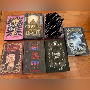 Bundle of Fairyloot and Illumicrate Books
